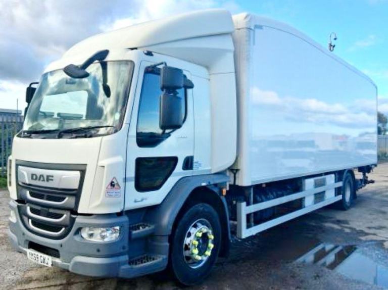 2019 DAF LF55,260 FRIDGE FREEZER 18TON TUCKAWAY TAIL-LIFT EURO-6 U-LEZ AIR-CON