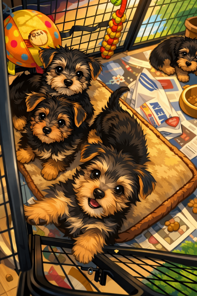Gorgeous Yorkshire Terrier puppies 🐶 