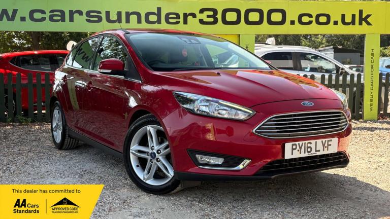 2016 Ford Focus 1.5 TDCi Titanium Hatchback 5dr Diesel Manual Euro 6 (s/s) (120 ps) Hatchback Die...