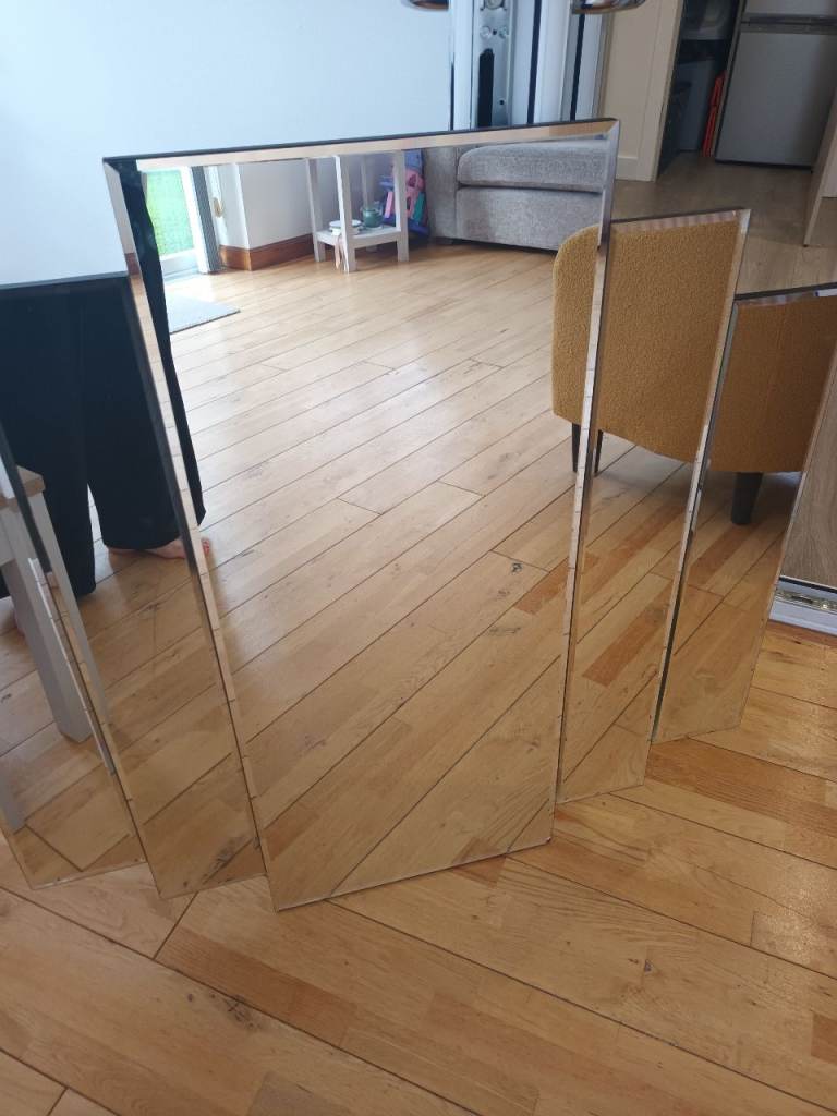 Glass large mirror