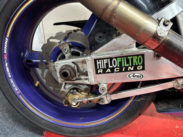 SUZUKI GSXR1000 PX TO CLEAR WINTER PROJECT BIKE TRACK BIKE 