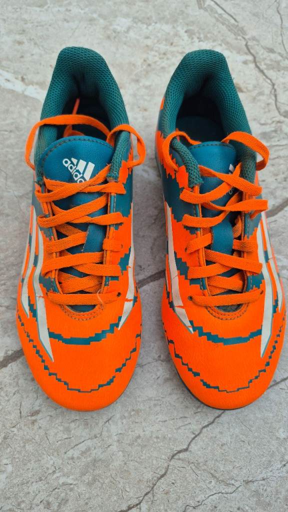 2 Pairs of Kids Adidas Football Boots, Size 2