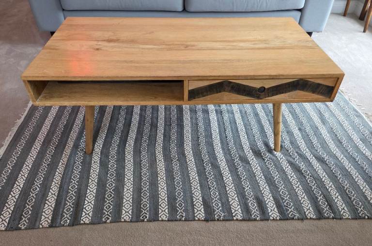 Swoon Coffee Table - Solid Mango Wood
