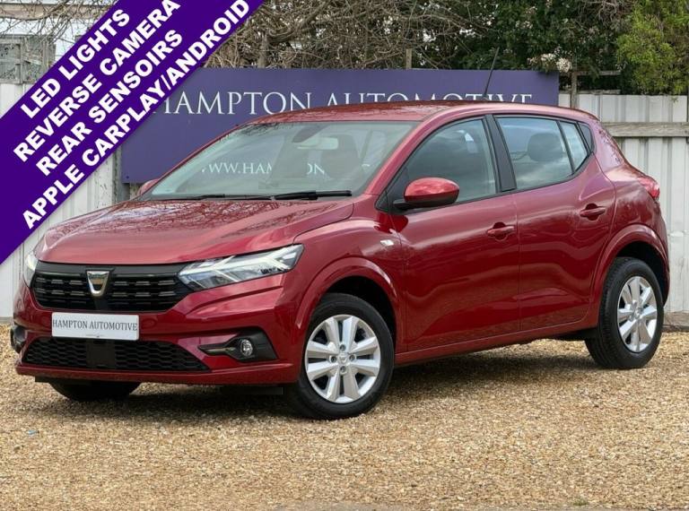 2022 Dacia Sandero 1.0 TCe Comfort Hatchback 5dr Petrol Manual Euro 6 (s/s) (90 ps) Hatchback Pet...