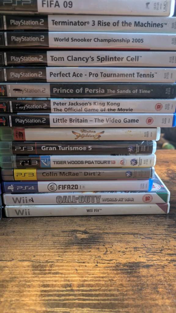 Joblot of games