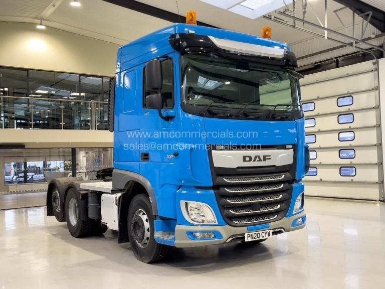 2020 (20) DAF XF 480 6X2 TAG SPACECAB