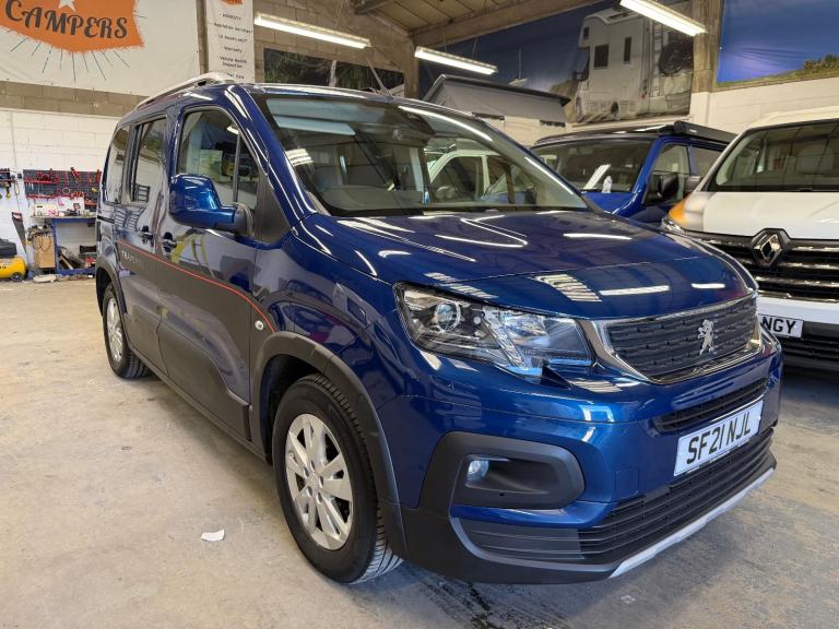 PEUGEOT RIFTER ALLURE BLUE PREMIUM HDI MICRO CAMPER**BRAND NEW CONVERSION**