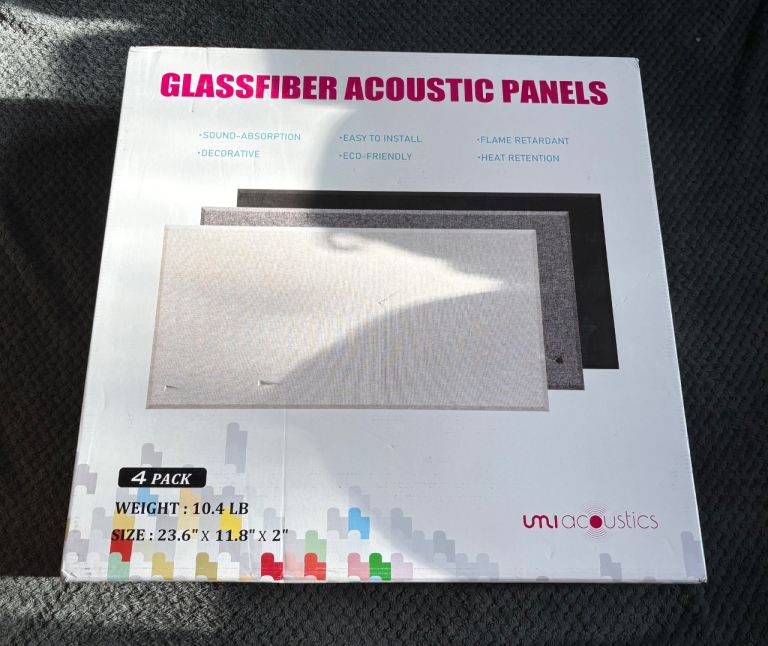 16 x 4 pack of Umi acoustic panels 