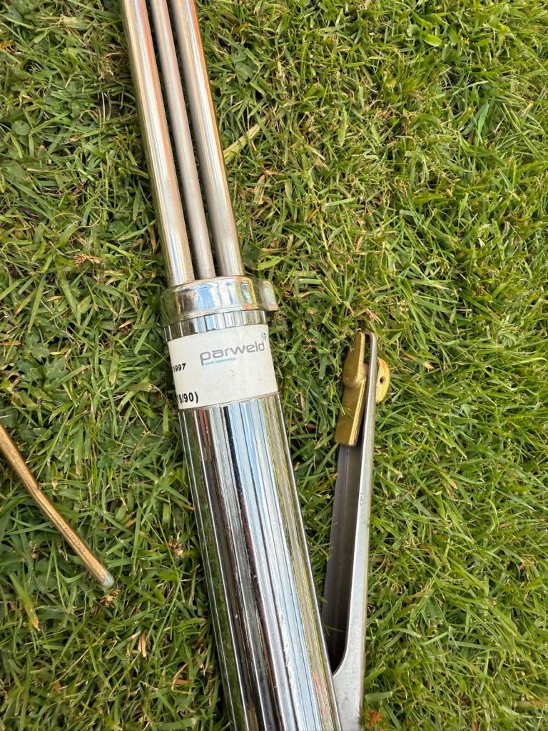 Various gas cutting torches