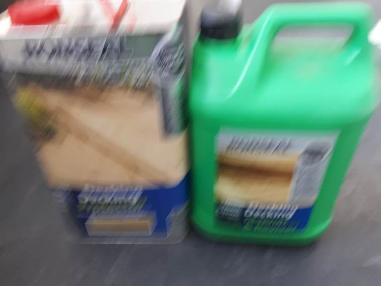 Decking cleaner and protector
