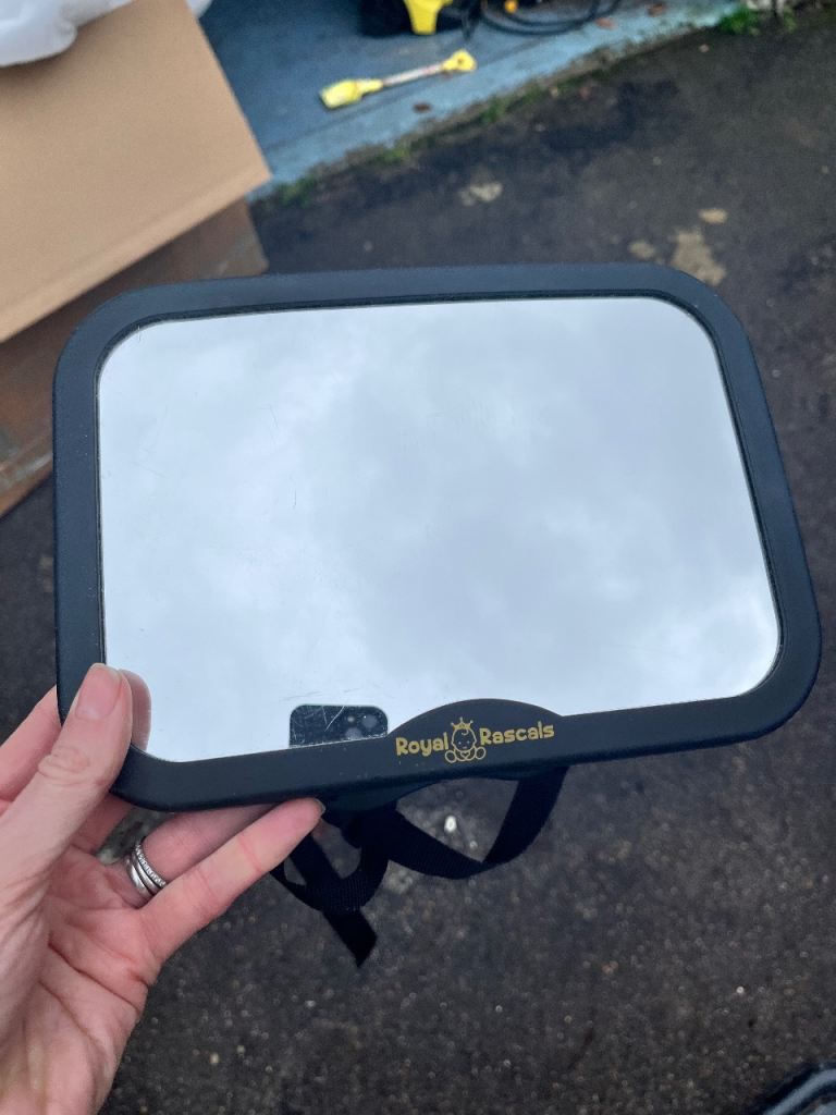 Free baby rascal car mirror 