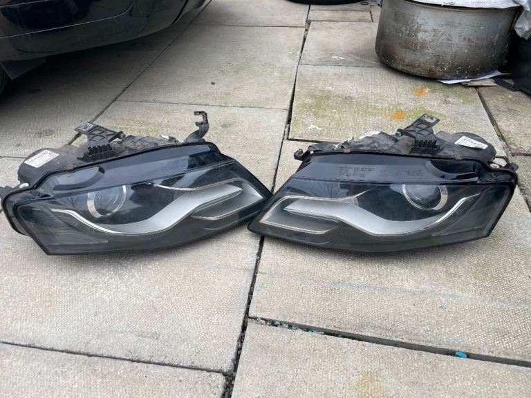 Audi A4 headlights set 
