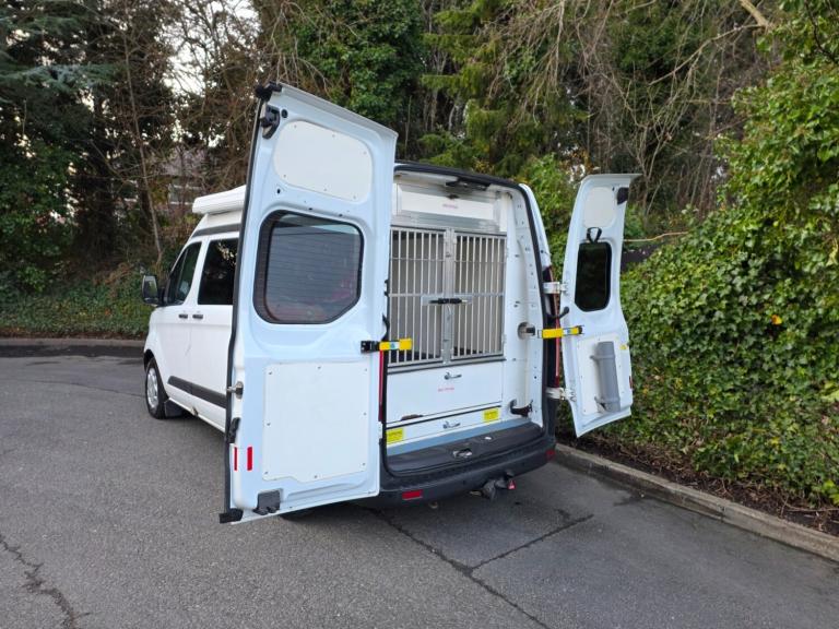2015 FORD TRANSIT CUSTOM 2.2 310 PANEL VAN HIGH ROOF SWB DOG UNIT EX POLICE 