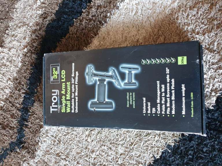 TROY single arm LCD wall mount