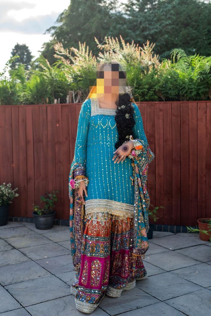 Bridal Pakistani Mehndi Dress
