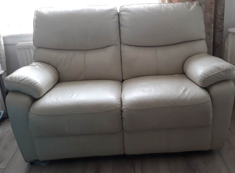 2 Seater Leather Recliner Sofa