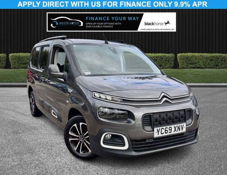 2019 69 CITROEN BERLINGO 1.2 PURETECH FLAIR XL MPV 5DR PETROL MANUAL EURO 6 (S/S