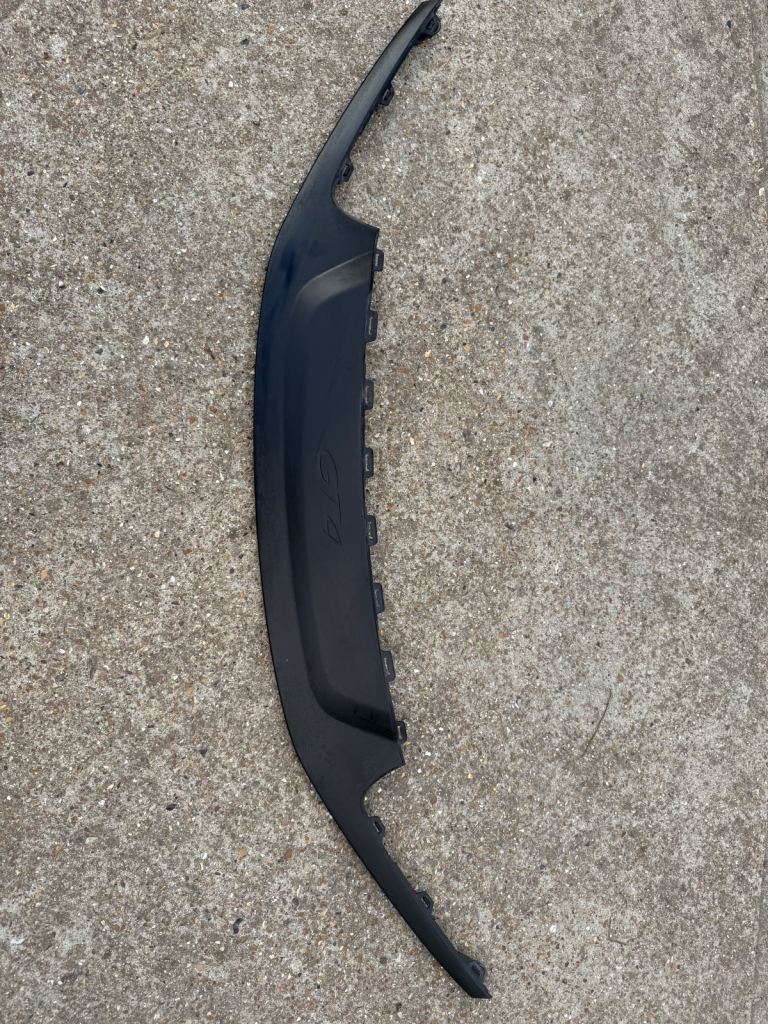 Matt Black Spoiler/Front Lip Splitter for Porsche GT4
