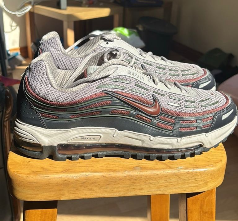 Nike Air Max TL 2.5 – Grey/Red/Brown, Good Condition