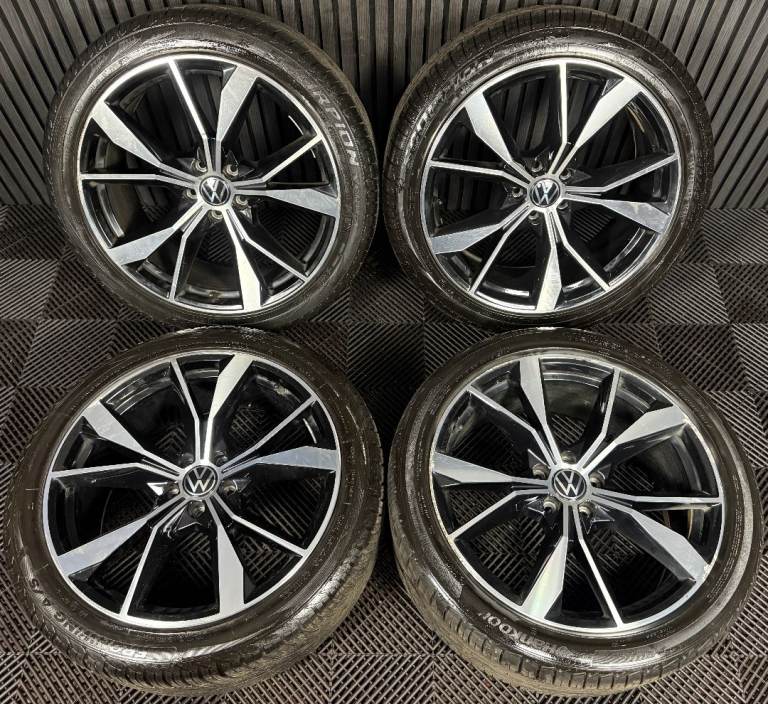 20'' GENUINE VW TIGUAN R LINE MISANO ALLOY WHEELS TYRES ALLOYS