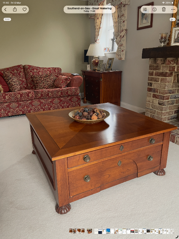 Large coffee table 