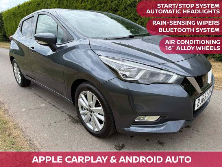 2019 Nissan Micra 1.0 IG-T 100 Acenta 5dr HATCHBACK Petrol Manual