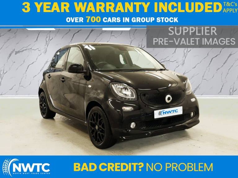2019 smart forfour *AUTO!* 0.9T Urbanshadow Hatchback 5dr Petrol Twinamic Euro 6 (s/s) (90 ps) Ha...