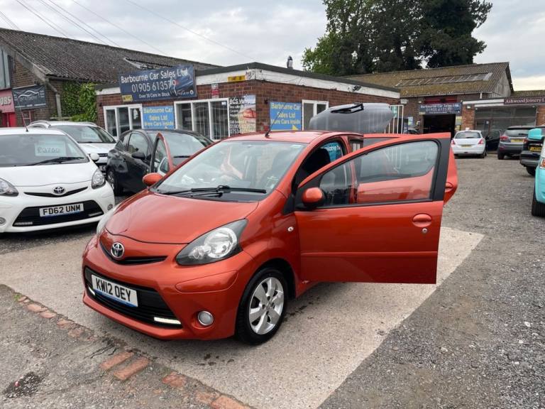 2012 12 TOYOTA AYGO 1.0 VVT-I FIRE HATCHBACK 5DR PETROL MANUAL EURO 5 (67 PS)