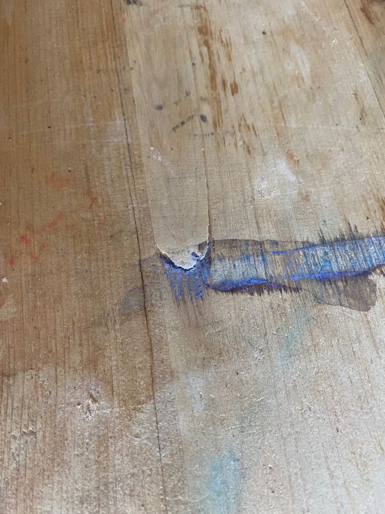 Solid pine table and chairs