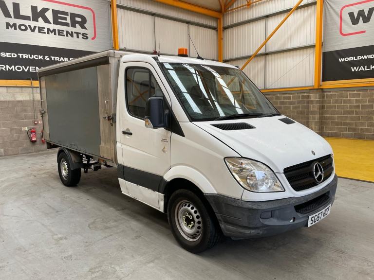 MERCEDES BENZ SPRINTER 311 CDI 3.5 TONNE, EURO 4 CURTAINSIDER - 2008 - SG57 HGF