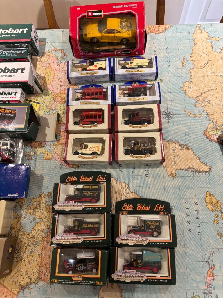 26 Collectible Model Cars And Trucks - Corgi etc - All Boxed Never Used