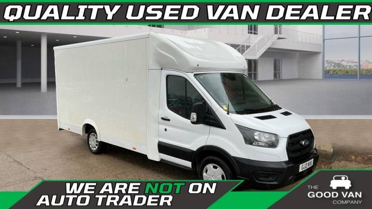 2021 Ford Transit Luton Low Loader L3 Tdci 130 PS With Roller Rear Door, Electric Windows and LUT...