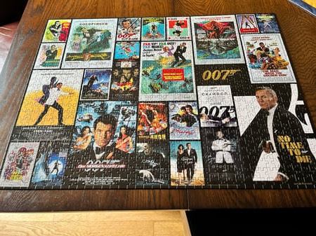 James Bond 1000 piece Jigsaw Excellent Quality