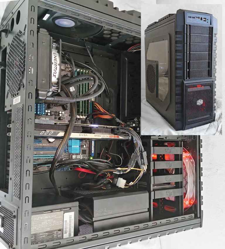 Gaming PC + 21 Games + GTX 770 (i7 / 8-Core, AMD, MWII, Fortnite, RDR2, Video Editing, Computer, PC