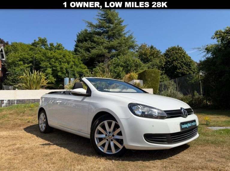 2012 Volkswagen Golf 1.4 TSI S Cabriolet 2dr Petrol Manual Euro 5 (122 ps) Convertible Petrol Manual