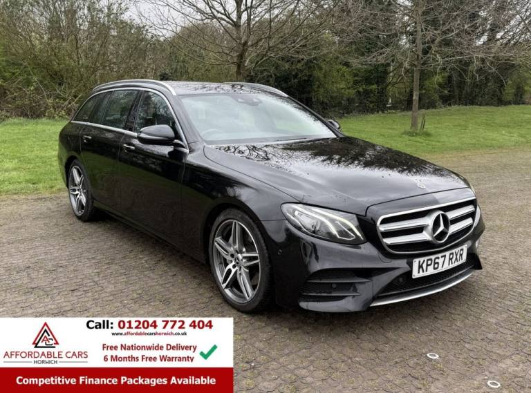 2017 Mercedes-Benz E Class 2.0 E220d AMG Line Estate 5dr Diesel G-Tronic+ Euro 6 (s/s) (194 ps) E...