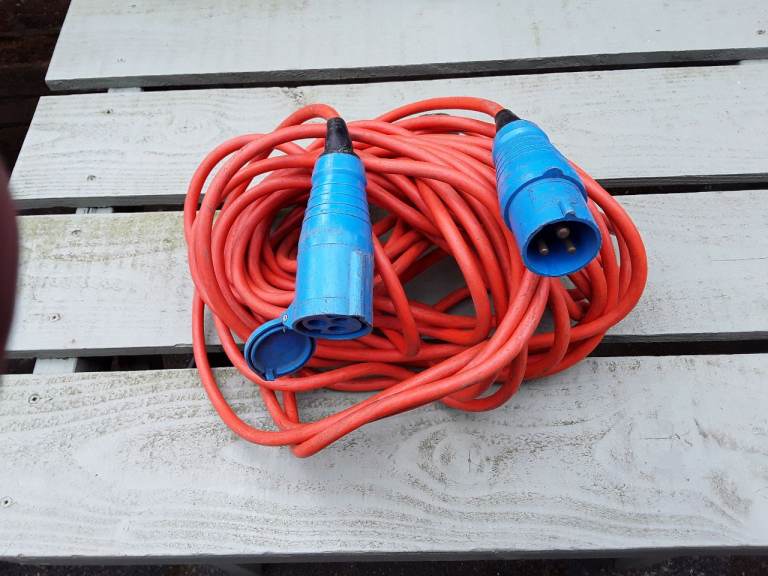 Caravan extention lead.