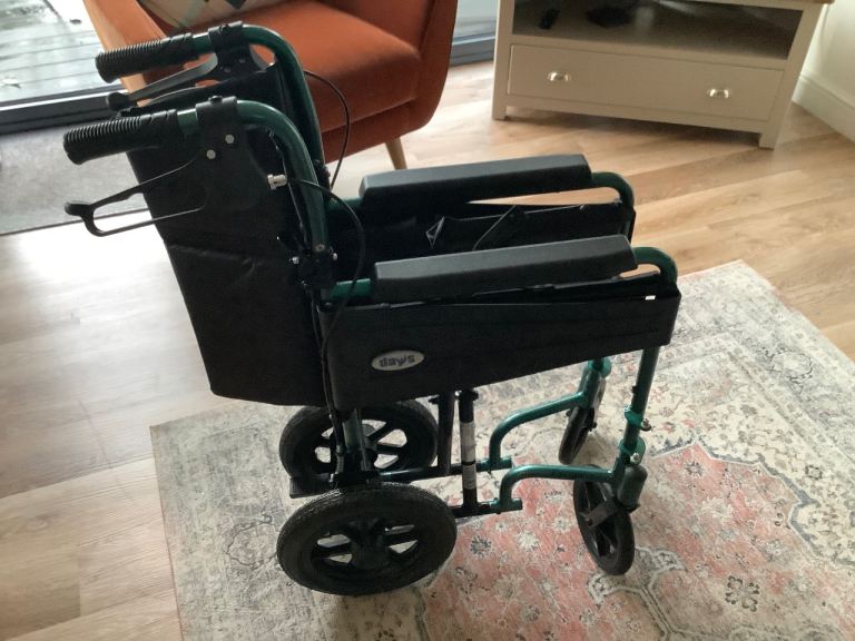 Wheelchair as new. Only used once.