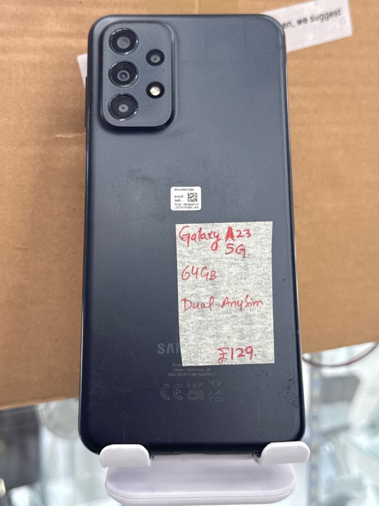 Samsung Galaxy A23 5G 64GB - Black, Dual AnySim