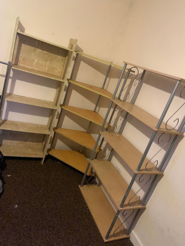 House hold Shelfing units X3 must go asap 