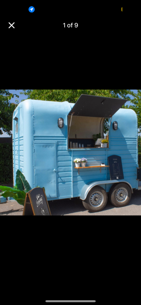 Coffee / Catering Trailer - equipped and ready to use 