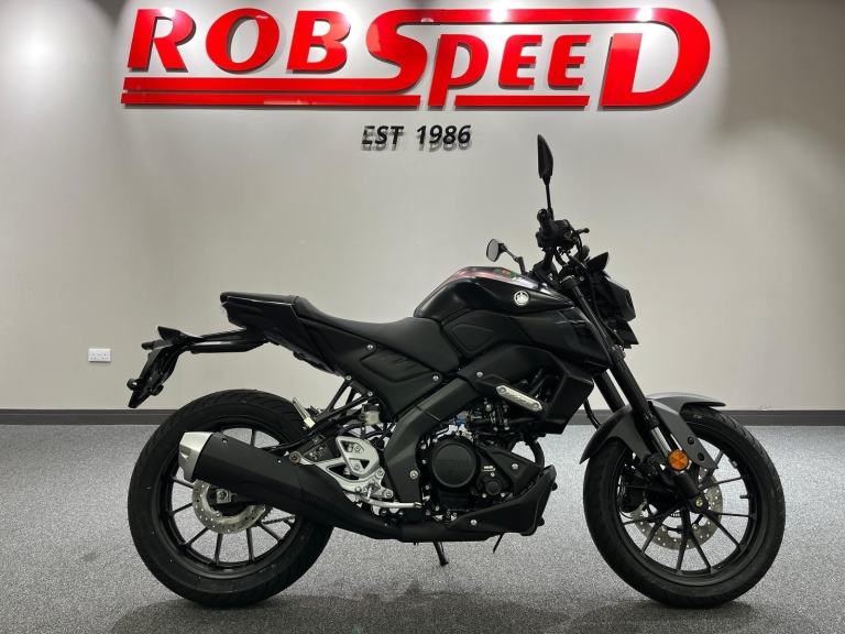 Yamaha MT125, black 2026 model in stock