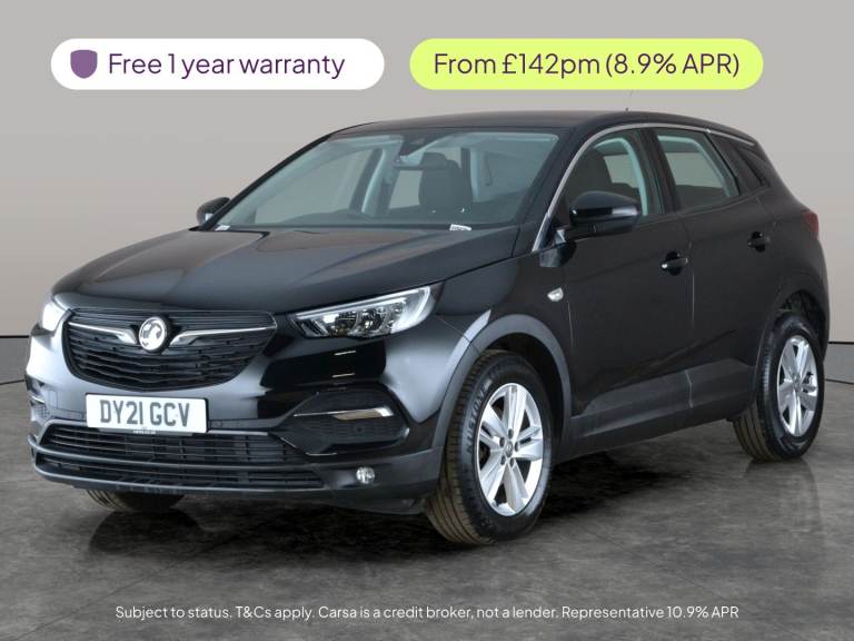 2021 Vauxhall Grandland X 1.2 Turbo SE Premium SUV 5dr Petrol Manual Euro 6 (s/s) (130 ps) - CRUI...