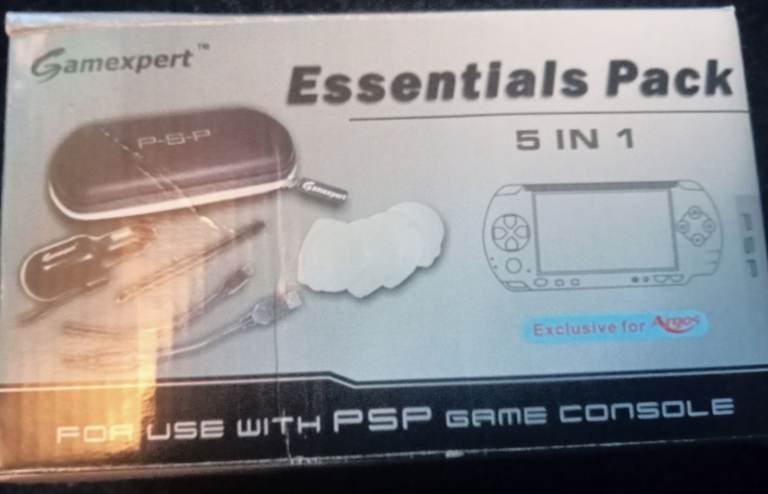Gamexpert PSP 5-in-1 Essentials Pack – New, Unused