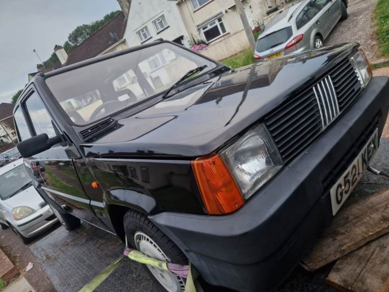 Fiat panda garage find rare 