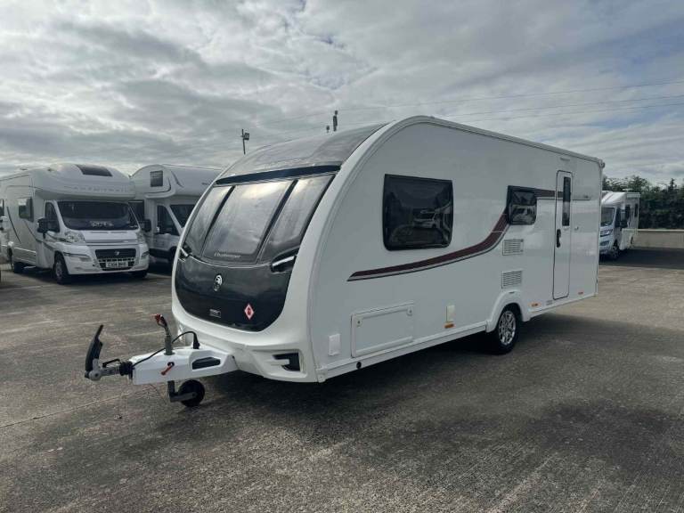 2017 SWIFT CHALLENGER 530 4 BERTH CARAVAN WITH END WASHROOM ANDERSON MOTORHOME SALES
