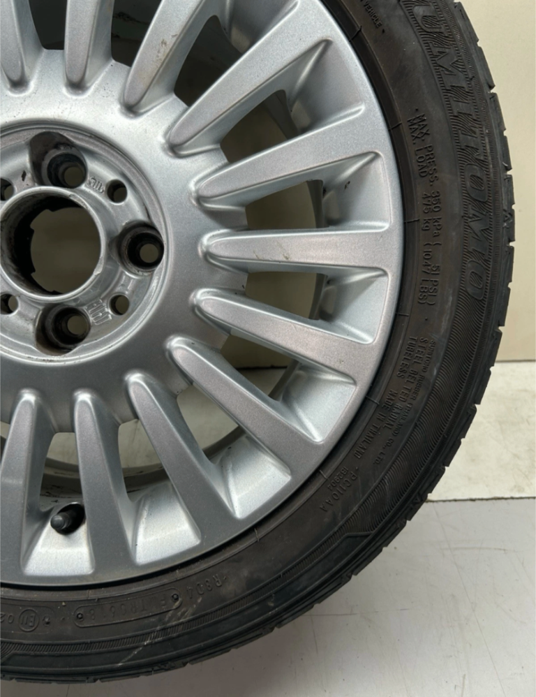 Fiat 500 2010 18 spoke alloy wheels x4