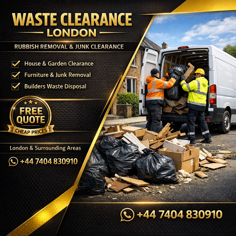 Waste Clearance London | Same Day Rubbish Removal | Cheap Prices