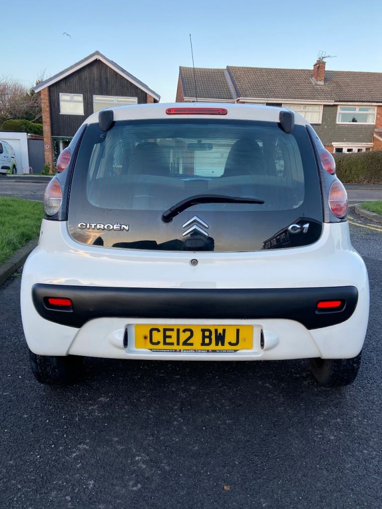 Citroen, C1, Hatchback, 2012, Manual, 998 (cc), 3 doors
