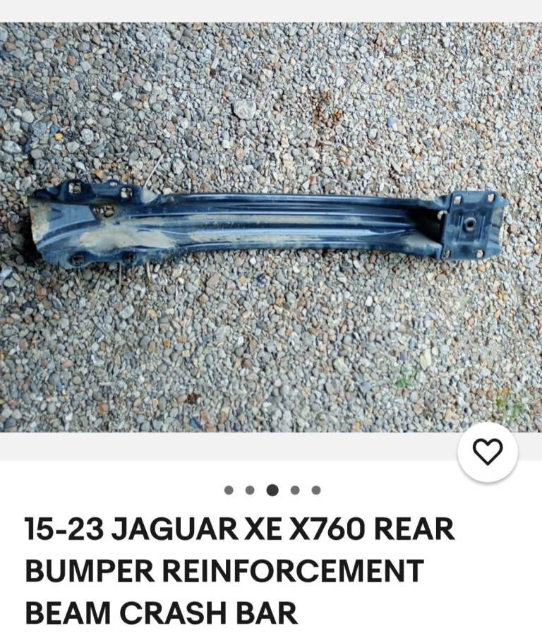 15-23 Jaguar xe rear bumper crash bar